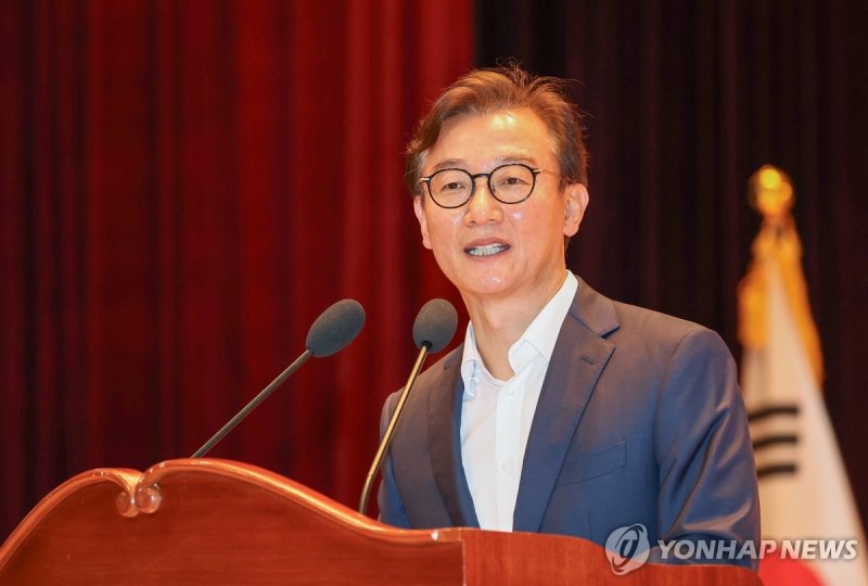 취임사 하는 전재수 해양수산부 장관 (출처=연합뉴스)