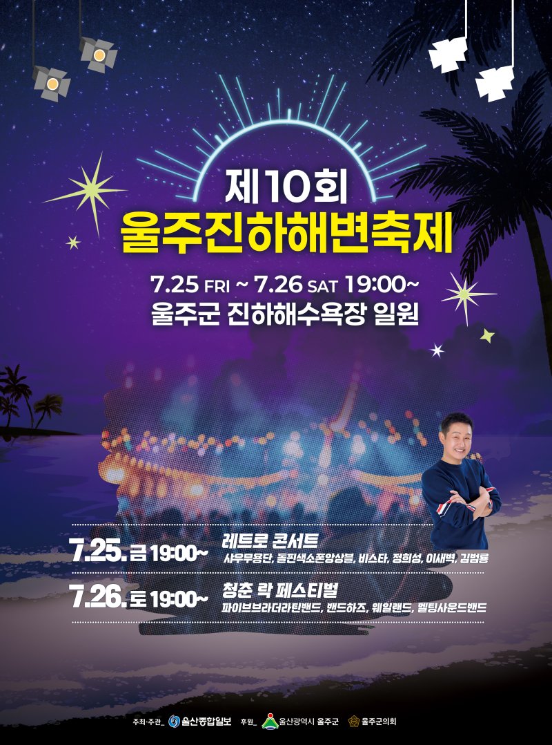 ‘2025 울주진하해변축제’ 홍보 웹 포스터. (울주군 제공. 재판매 및 DB 금지) /뉴스1