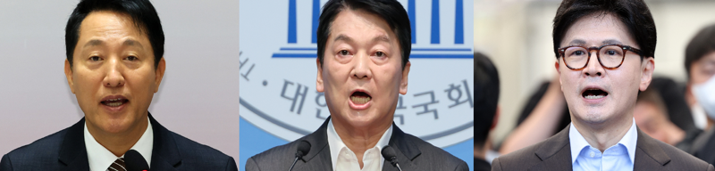 안철수, 오세훈·한동훈 등에 업었나..“혁신과 비혁신 대결”