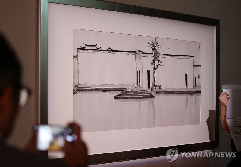 우관중의 대표작 '두 마리 제비' (출처=연합뉴스)