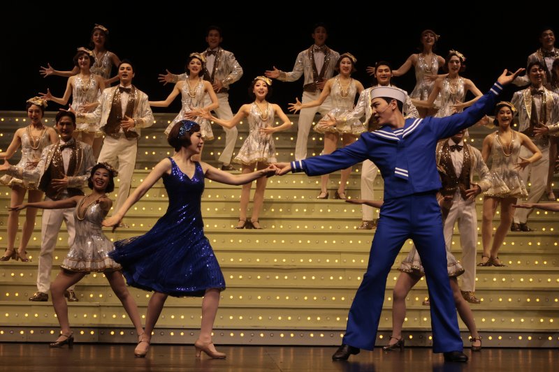 뮤지컬 '브로드웨이 42번가' 프레스콜. 연합뉴스