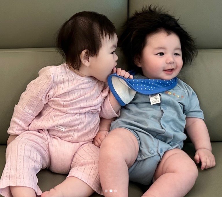 박수홍 딸&middot;심형탁 아들 만났다…"귀염둥이들"