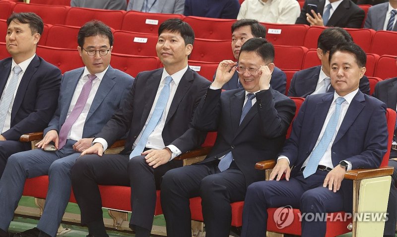 정성호 법무부 장관 취임식 참석한 박세현 서울고검장 (출처=연합뉴스)