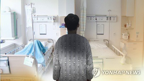 환자와 병실(CG) (출처=연합뉴스)