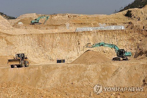 중국 장시성 희토류 광산 (출처=연합뉴스)