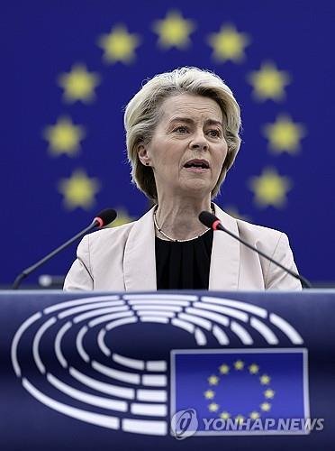 우르줄라 폰데어라이엔 EU 집행위원장 (출처=연합뉴스)