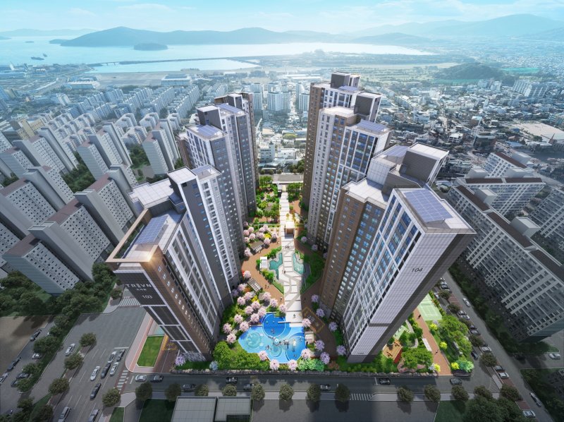 [창원=뉴시스] 강경국 기자 = 트리븐 창원 조감도. (사진=두산에너빌리티 제공). 2025.07.25. photo@newsis.com *재판매 및 DB 금지