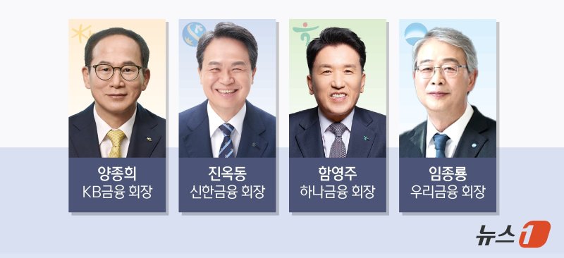 4대 금융지주, 상반기 사상 최대 실적! 10조 3천억  windfall, 이자이익만 21조 원 돌파