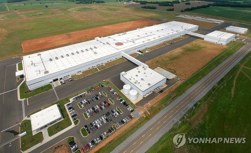LG전자 미국 테네시 공장 전경 (출처=연합뉴스)