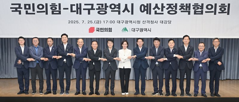 대구시·국민의힘 예산정책협의회 (출처=연합뉴스)