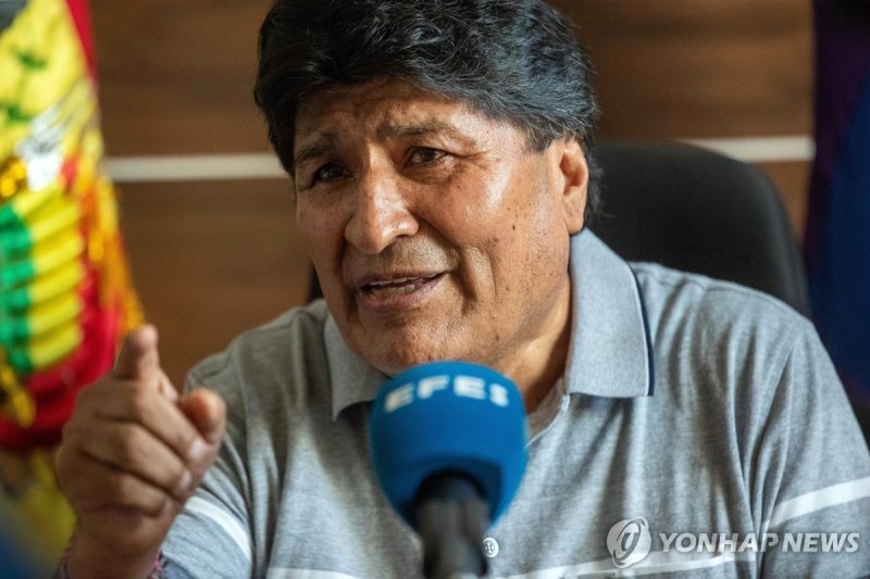 에보 모랄레스 볼리비아 전 대통령 (출처=연합뉴스)