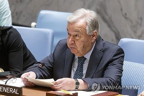 안토니우 구테흐스 유엔 사무총장 (출처=연합뉴스)