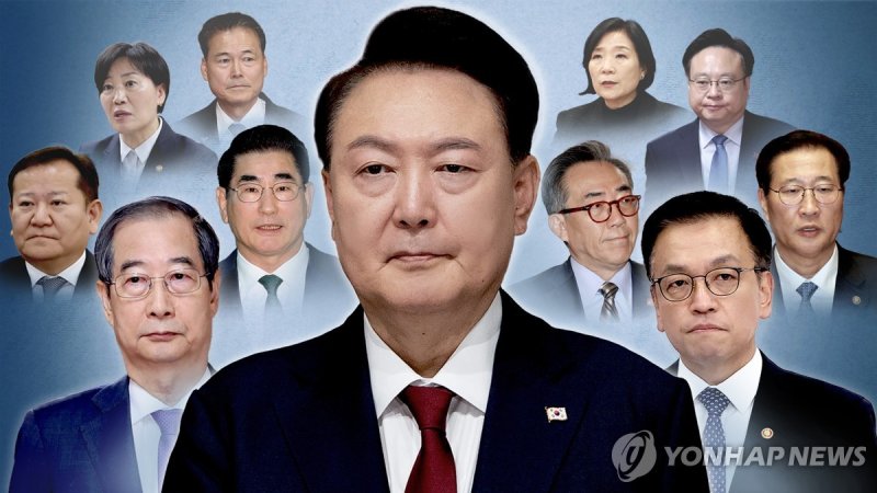 12ㆍ3 비상계엄 국무회의 (PG) (출처=연합뉴스)