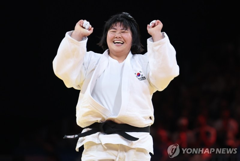 유도 여자 최중량급 간판 김하윤 (출처=연합뉴스)