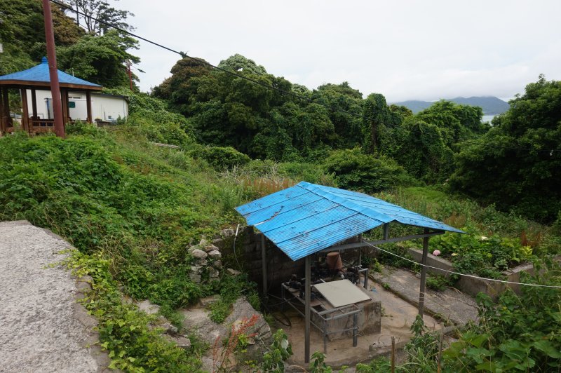 마을앞 우물터. 우물터 아래에 '청등도 분교'가 있었으나 지금은 흔적을 찾기 힘들다. 2025.7.25/뉴스1 ⓒ News1 조영석 기자