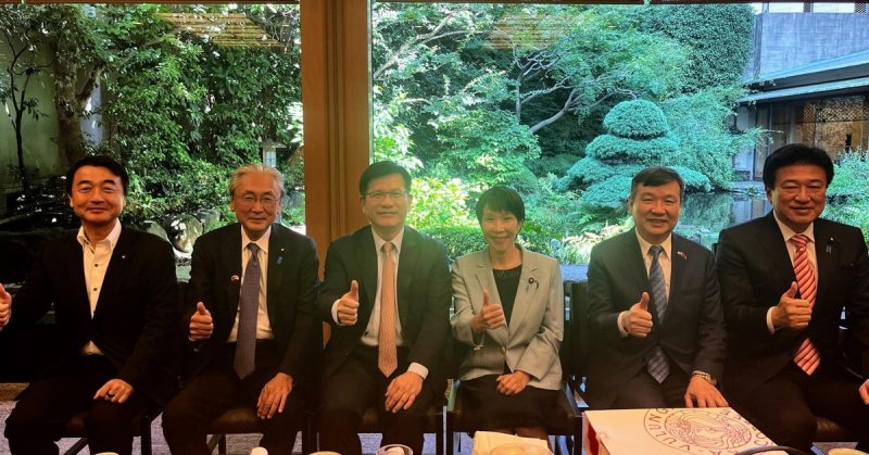 대만 외교부장 일본 방문 (출처=연합뉴스)