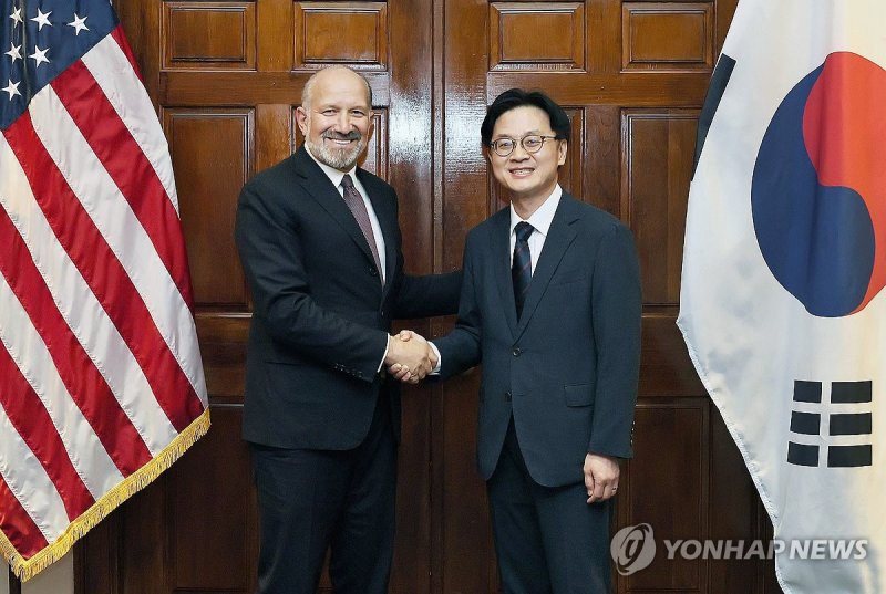 김정관 장관, 미국 상무부 장관 면담 (출처=연합뉴스)