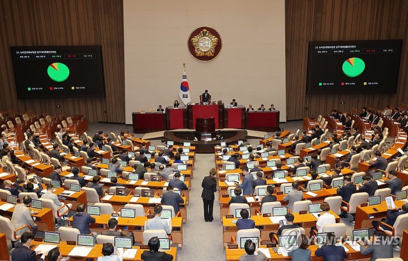 농어업재해보험법 일부개정법률안 본회의 통과 (출처=연합뉴스)