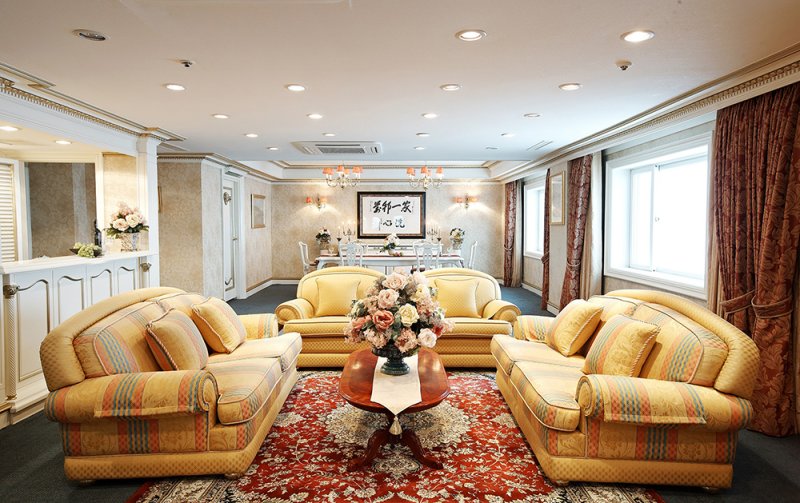 [서울=뉴시스] 박정희 대통령이 묵었던 켄싱턴호텔 설악(당시 뉴설악호텔) 내 대통령 전용실. 현재는 프레지던셜 스위트룸으로 운영 중이다. (사진=이랜드파크 제공) *재판매 및 DB 금지