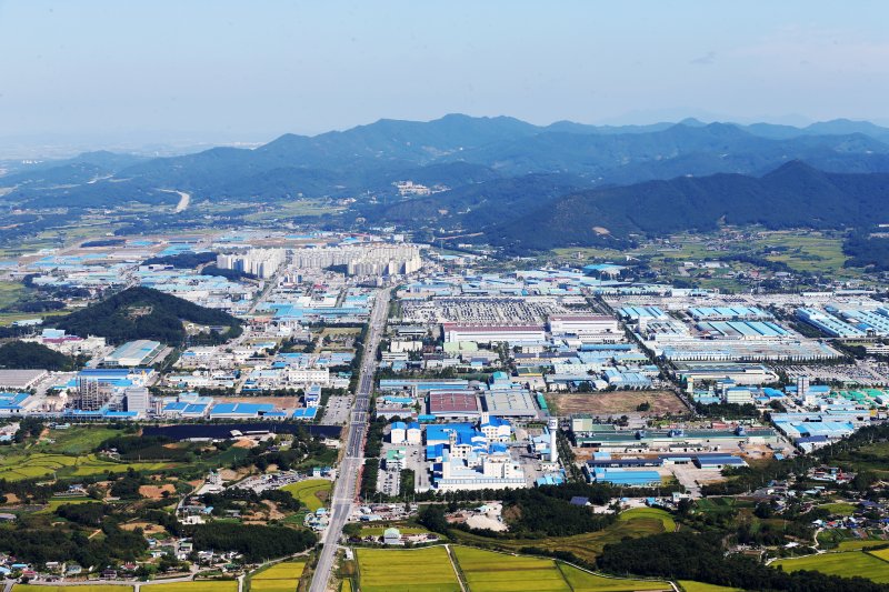 [완주=뉴시스] 완주산업단지 전경. *재판매 및 DB 금지