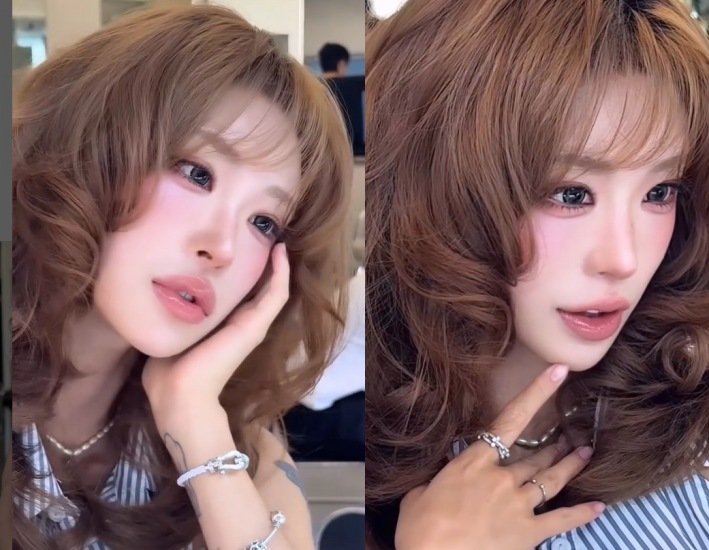 최준희, 확 달라진 미모 "영국 푸들 느낌 어때요?"