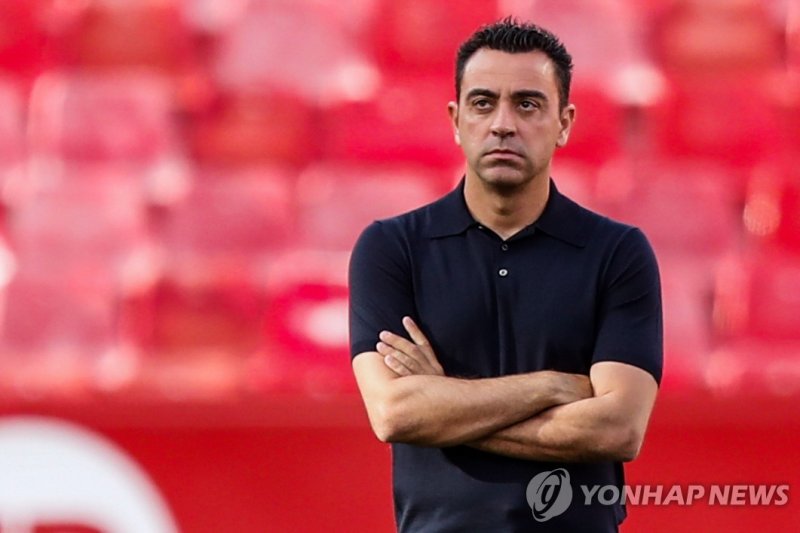 사비 에르난데스 전 바르셀로나 감독. (출처=연합뉴스)
