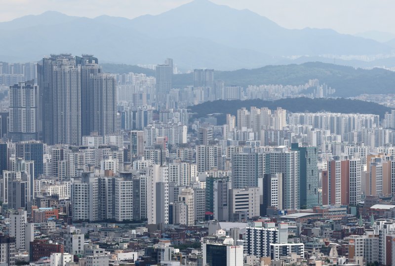 서울 도심 아파트 모습. 뉴시스