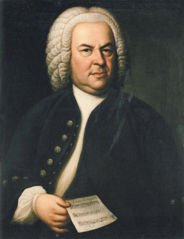 요한 제바스티안 바흐. (출처: Elias Gottlob Haussmann, 1748, Public domain, via Wikimedia Commons