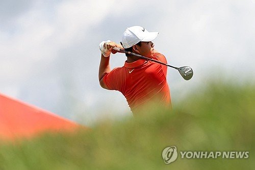 김주형의 스윙. (출처=연합뉴스)