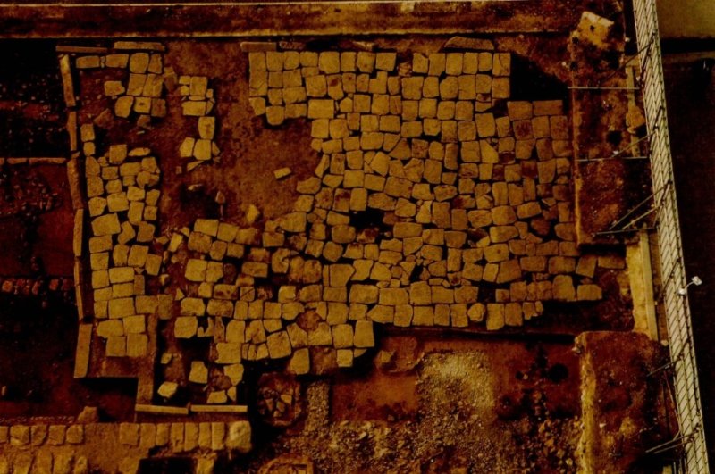 협생문지 및 담장지 박석 유구 (출처=연합뉴스)