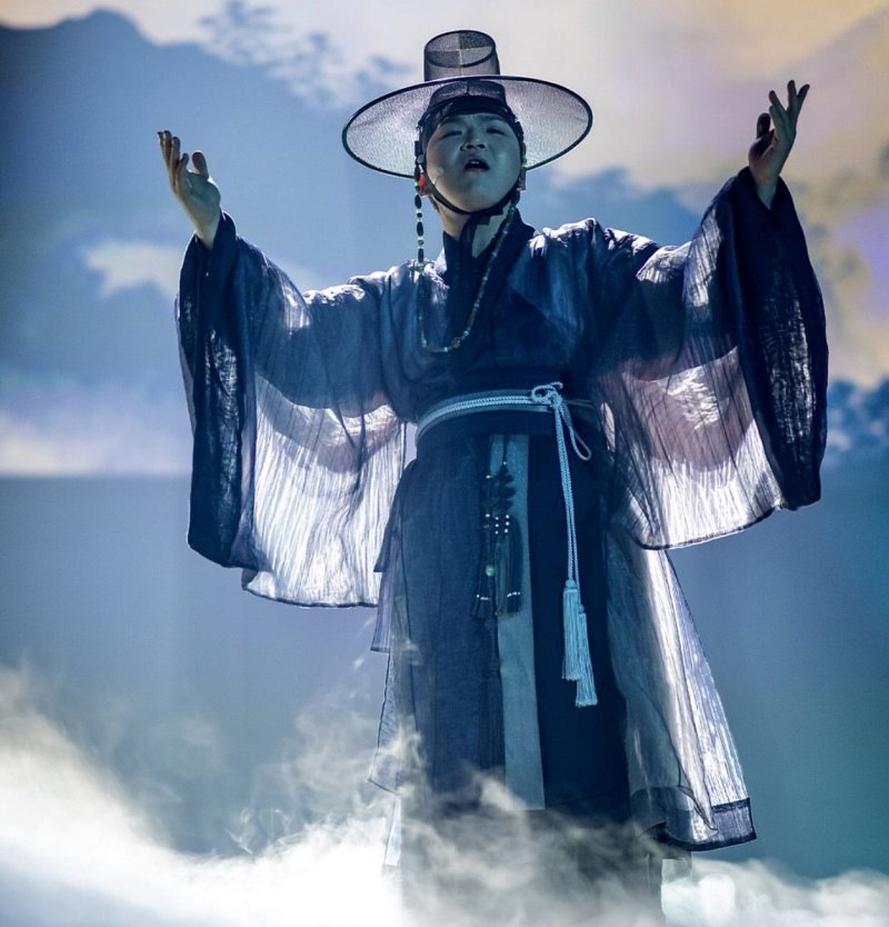 충청U대회 공연팀의 판소리 (출처=연합뉴스)