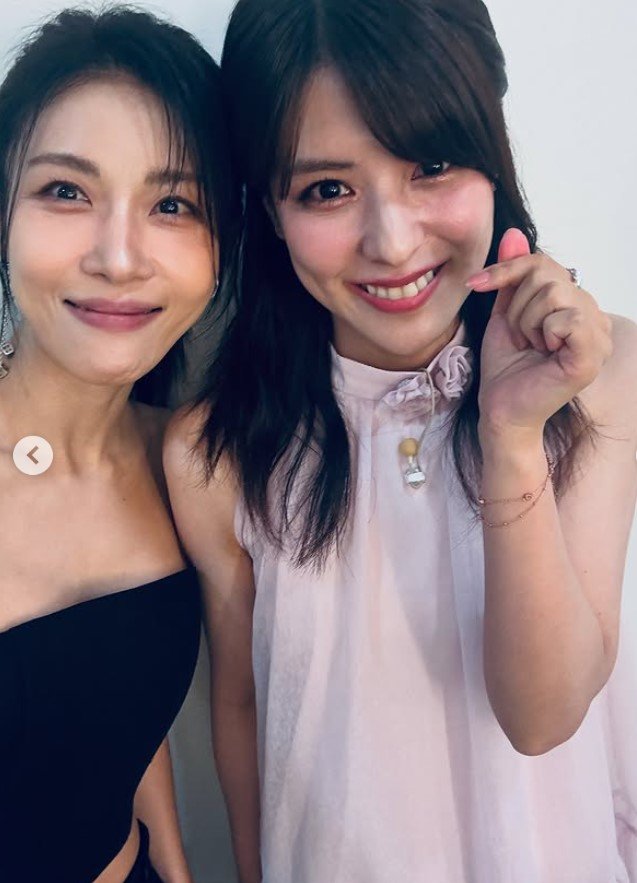 하지원·후지이 미나, 미모 대결?…韓日 여신 투샷에 '심쿵'