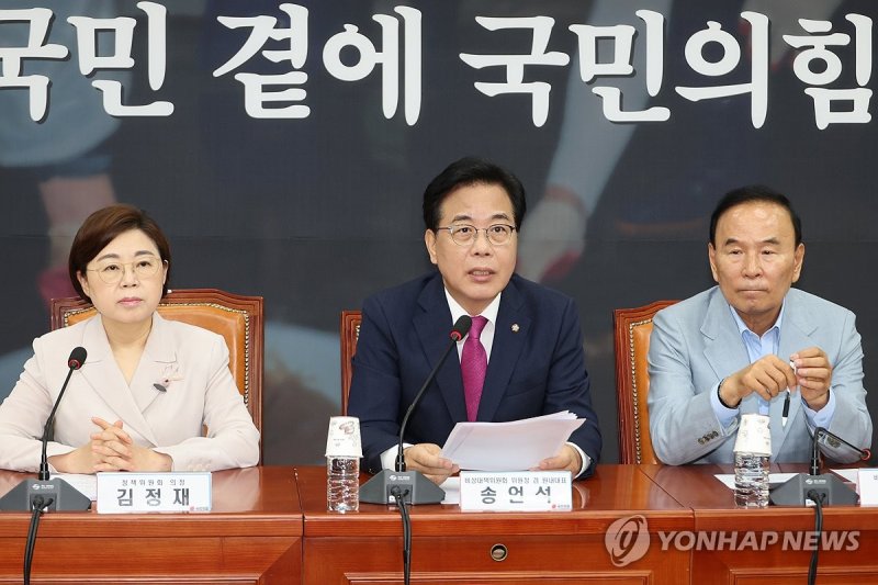 국민의힘 비상대책위원회의 (출처=연합뉴스)