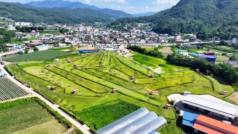 화천군 사내면 파크골프장 전경 (출처=연합뉴스)