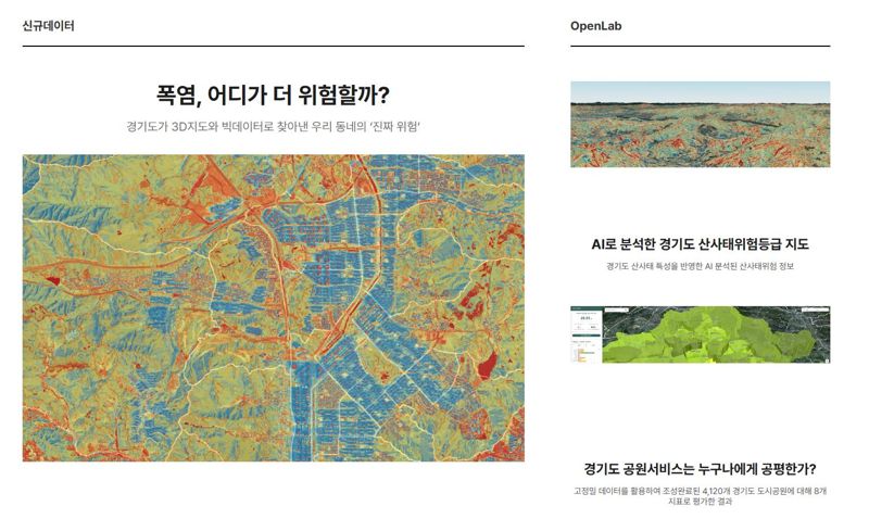 탄소배출량부터 전기요금 절약법까지...'경기기후플랫폼' 서비스 시작