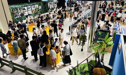 용산 아이파크몰 '몰캉스족' 붐벼 (출처=연합뉴스)
