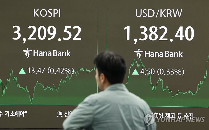원/달러 환율, 미중 무역협상 앞두고 상승…1,382.0원 (출처=연합뉴스)