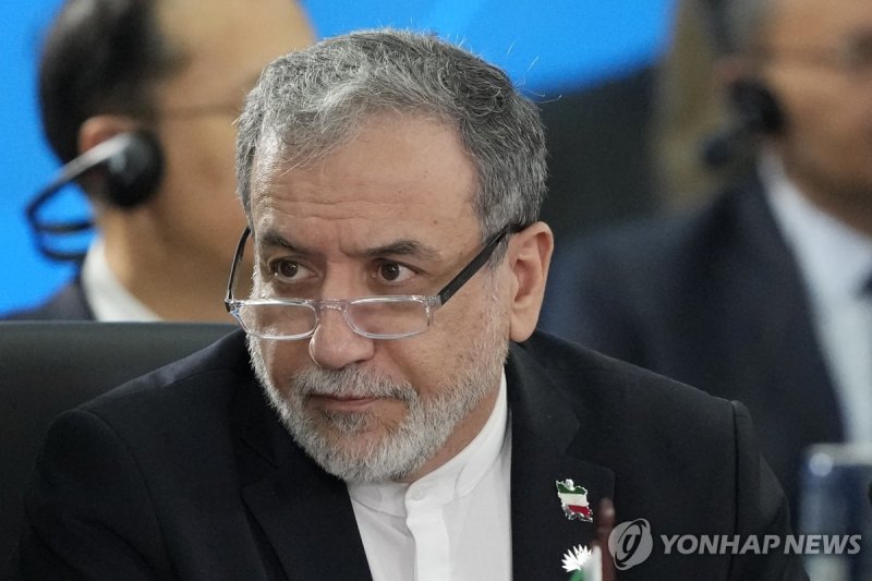 압바스 아락치 이란 외무장관 (출처=연합뉴스)