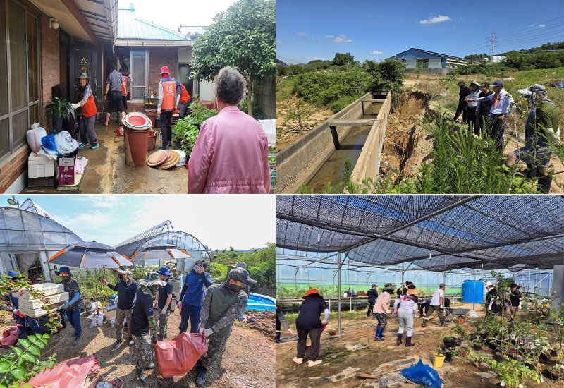 수해 라이브 바카라사이트 복구 현장. (서산시 제공. 재판매 및 DB금지)2025.7.29/라이브 바카라사이트1