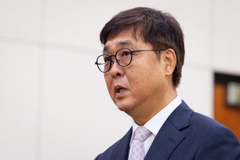 최휘영 문화체육관광부 장관 후보자가 29일 서울 여의도 국회 문화체육관광위원회에서 열린 인사청문회에 출석해 모두 발언을 하고 있다. 2025.7.29/뉴스1 ⓒ News1 유승관 기자