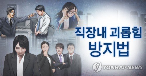 직장 내 괴롭힘 방지법 시행 (출처=연합뉴스)