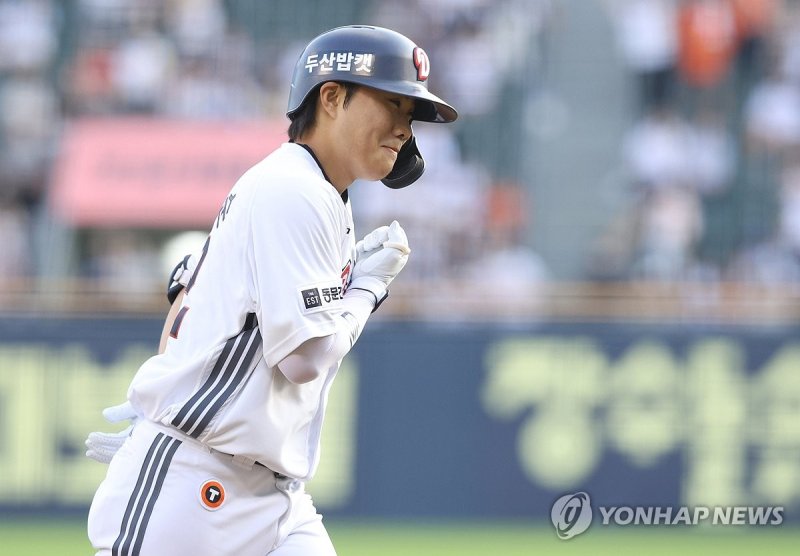 홈런 친 박준순 (출처=연합뉴스)