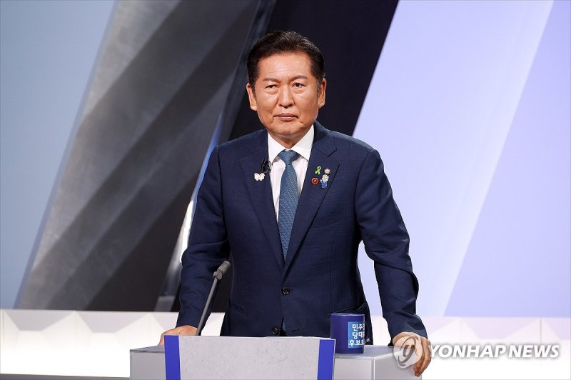 토론회 앞둔 정청래 당대표 후보 (출처=연합뉴스)