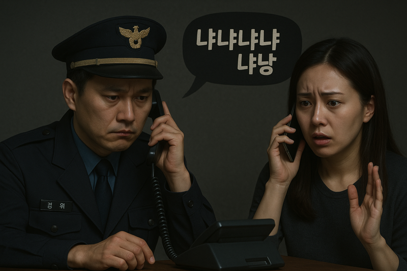 조사 받은 참고인에게 장난전화건 경찰, 해명이..가관