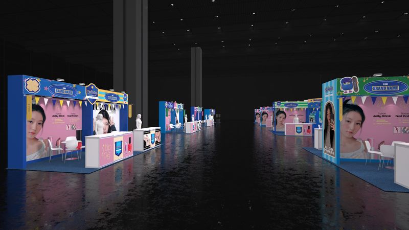 K컬렉션 판촉전 부스 콘셉트 이미지. 대·중소기업·농어업협력재단 제공