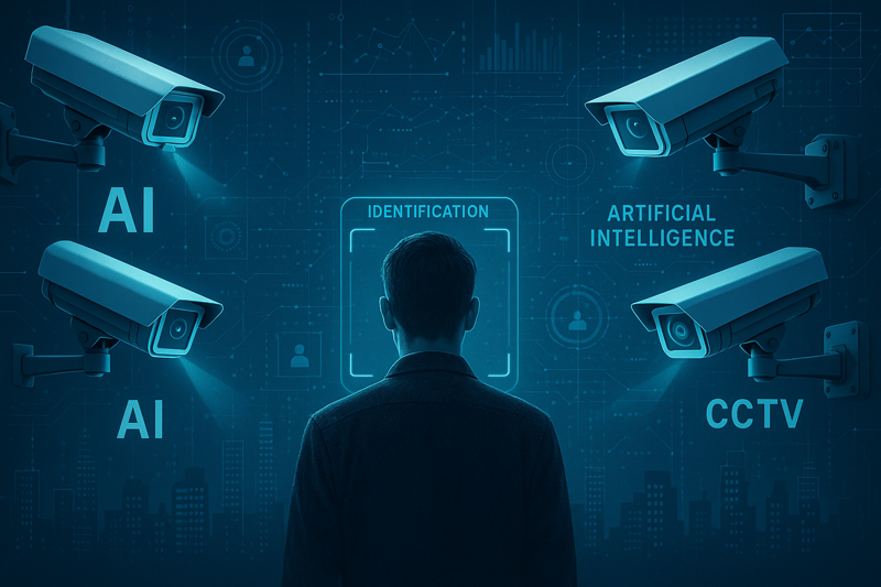 인공지능(AI)과 사물인터넷(IoT) 등을 융합한 스마트시티 혁명이 가속화되면서 전국 지자체들의 폐쇄회로(CC)TV 설치를 통한 '스마트 안전망'이 확대되고 있다. 그러나 CCTV가 많아질수록 개인의 행동 데이터와 이동 경로 등이 축적되면서 자칫 '중국형 감시사회'로 변질될 수 있다는 우려도 증폭된다. 사진=AI 생성 이미지