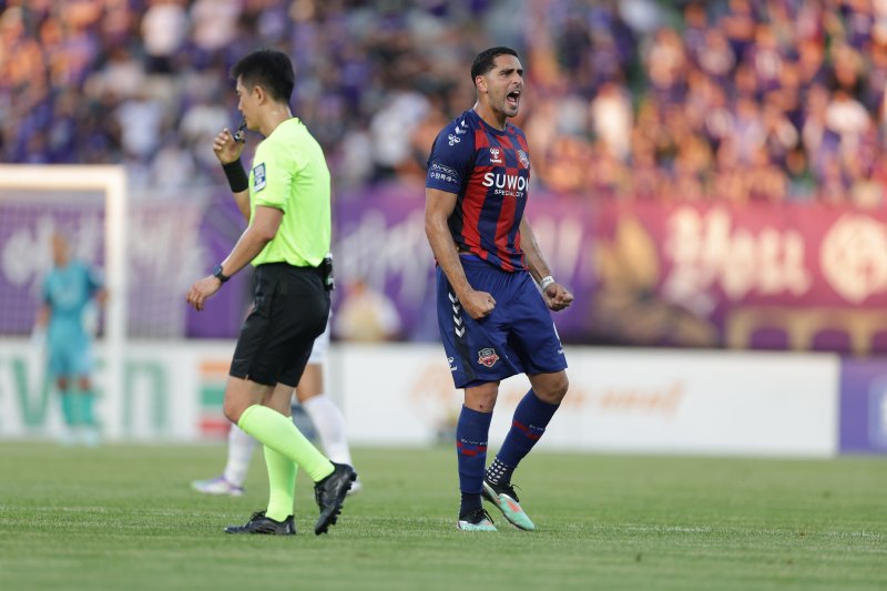 [서울=뉴시스]K리그1 수원무료 바카라사이트 싸박. (사진=한국프로축구연맹 제공)