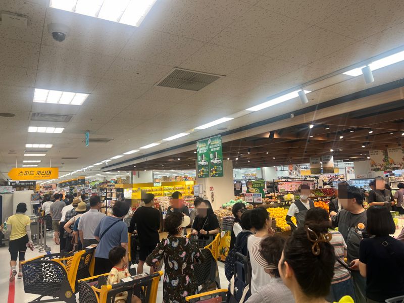 "삼겹살 788원, 수박 1만원대"..소비쿠폰 제외된 대형마트의 반격 [르포]