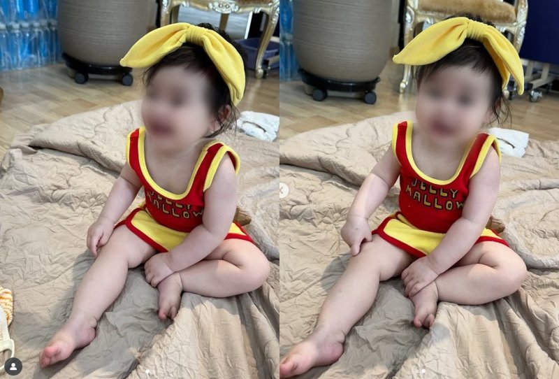 박수홍♥김다예 딸, 수영복 입고 미소…놀라운 롱다리
