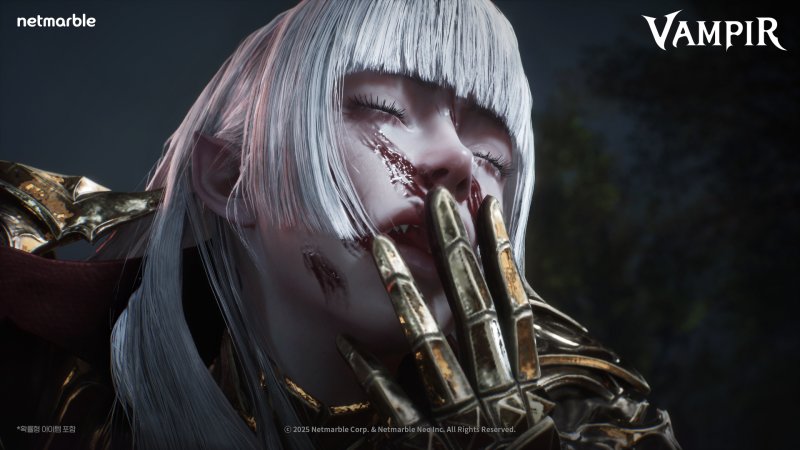 [서울=뉴시스] 넷마블의 뱀파이어 콘셉트 다중접속역할수행게임(MMORPG) '뱀피르'가 다음 달 26일 출시한다고 29일 밝혔다. 사진은 '뱀피르' 스틸컷. 2025.07.29. (사진=넷마블 제공)